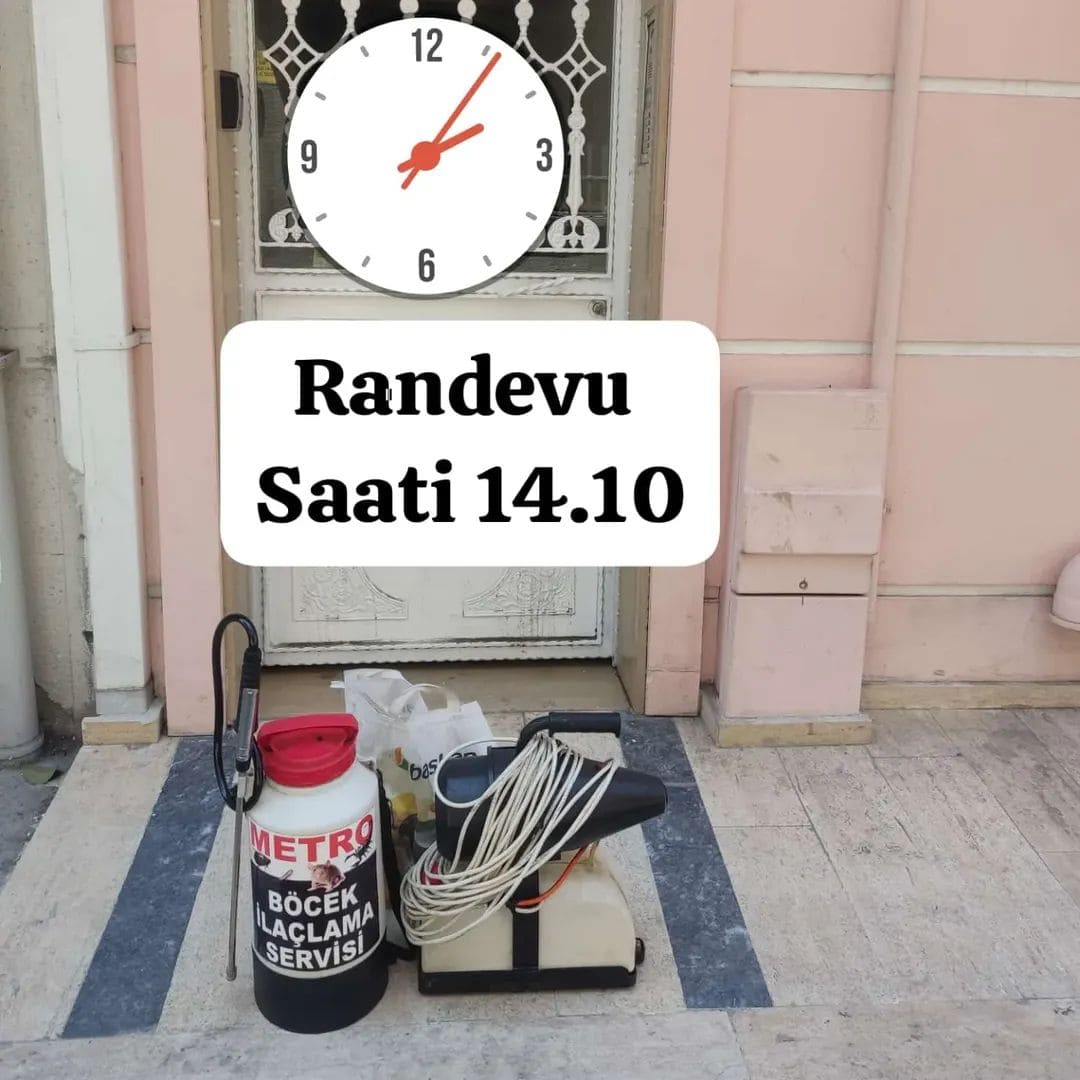 Metro Böcek İlaçlama Randevu Uygulaması 26